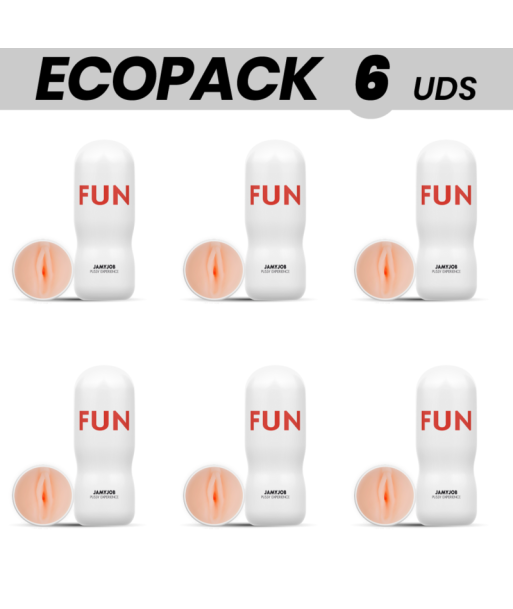 ECOPACK 6 UDS - JAMYJOB MASTURBADOR VAGINA EXCITANTE