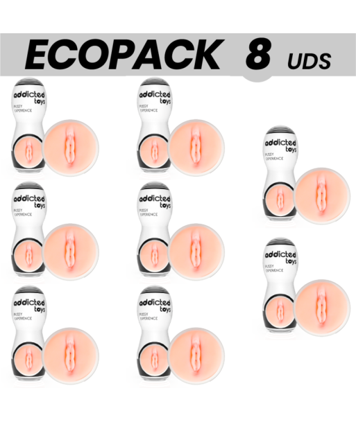ECOPACK 8 UDS - ADDICTED TOYS MASTURBADOR VAGINA 2.0 ECOPACK 8 UDS - ADDICTED TOYS MASTURBADOR VAGINA 2.0