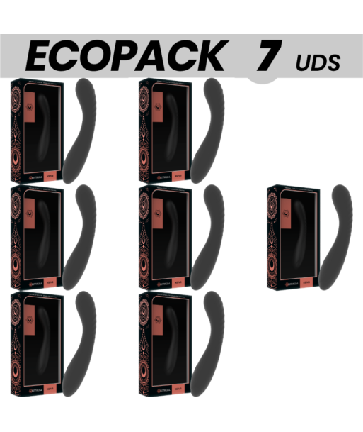 RITUAL KRIYA ESTIMULAODR PUNTO-G RECARGABLE NEGRO 6 1 GRATIS