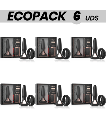 ECOPACK 6 UDS - ANBIGUO WATCHME CONTROL REMOTO VIBRADOR PLUG ANAL ALEXANDRU