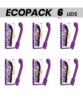 ECOPACK 6 UDS - REWOLUTION REWOFLEX VIBRADOR ESTIMULADOR PUNTO G FLEXIBLE