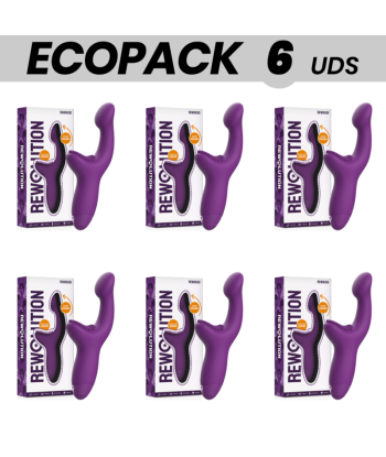 ECOPACK 6 UDS - REWOLUTION REWOKISS VIBRADOR ESTIMULADOR PUNTO A