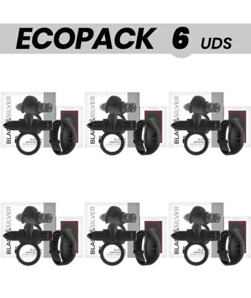 ECOPACK 6 UDS - BLACKandSILVER BURTON CONTROL REMOTO COCKRING WATCHME
