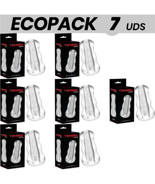 ECOPACK 7 UDS - JAMYJOB EXTREME MASTURBADOR TENSEK 1 TRANSPARENTE