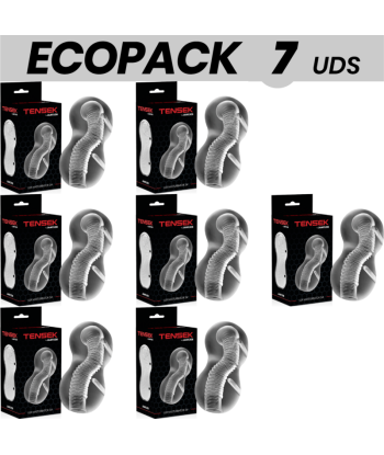ECOPACK 7 UDS - JAMYJOB EXTREME MASTURBADOR TENSEK 3 TRANSPARENTE