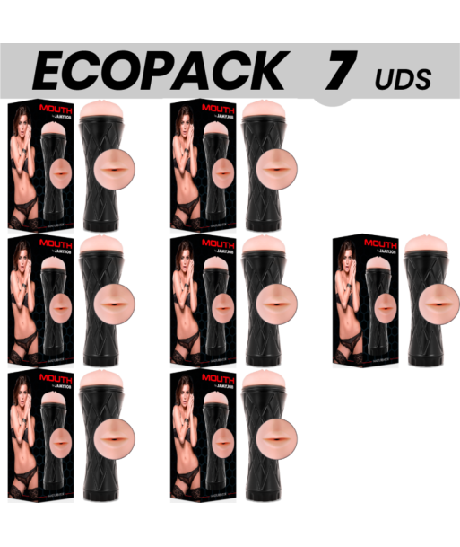 ECOPACK 7 UDS - JAMYJOB MOUTH MASTURBADOR - BOCA