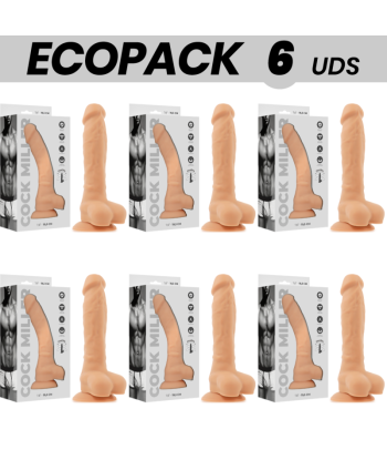 ECOPACK 6 UDS - COCK MILLER SILICONA DENSITY ARTICULABLE COCKSIL 19,5 CM