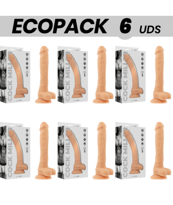 ECOPACK 6 UDS - COCK MILLER SILICONA DENSITY ARTICULABLE COCKSIL 24 CM