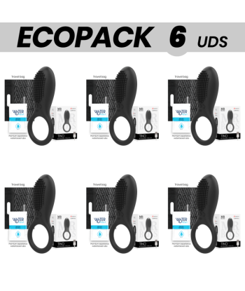ECOPACK 6 UDS - MR BOSSTINO ANILLO ESTIMULADOR COMPATIBLE CON WATCHME WIRELESS TECHNOLOGY