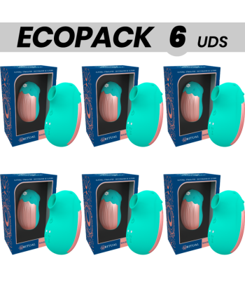 ECOPACK 6 UDS - RITHUAL SHUSHU NEW GENERATION CLITORIAL AQUA