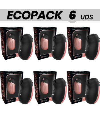 ECOPACK 6 UDS - RITHUAL SHUSHU NEW GENERATION CLITORIAL AZABACHE