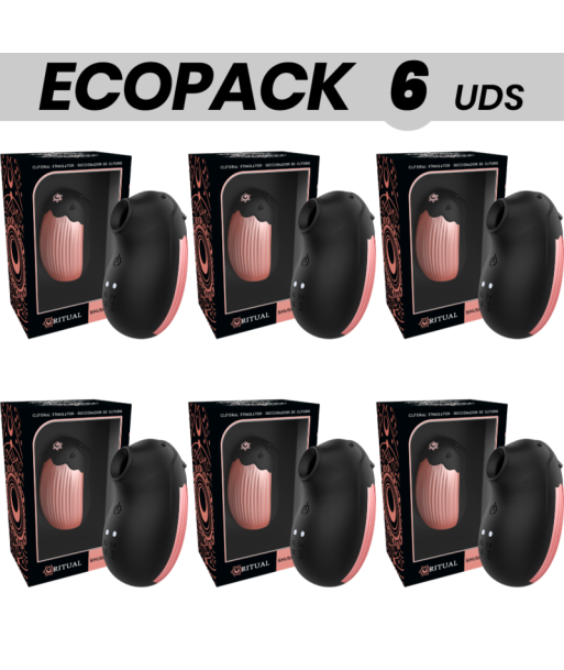 ECOPACK 6 UDS - RITHUAL SHUSHU NEW GENERATION CLITORIAL AZABACHE