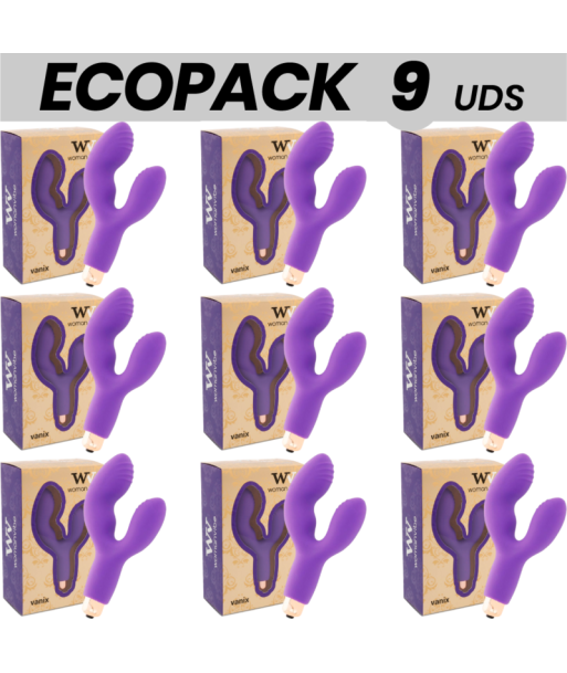 ECOPACK 6 UDS - WOMANVIBE VANIX VIBRADOR ESTIMULADOR SILICONA