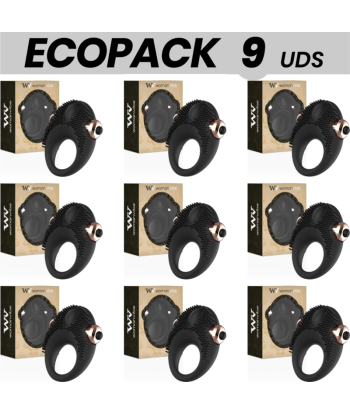 ECOPACK 9 UDS - WOMANVIBE THOR ANILLO VIBRADOR SILICONA