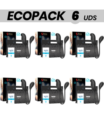 ECOPACK 6 UDS - IBIZA ESTIMULADOR CON ONDAS ESTIMULADORAS MAGIC CLÍTORIS Y VIBRACION