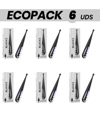 ECOPACK 6 UDS - BLACKandSILVER KENNETH STIMULATING VIBE