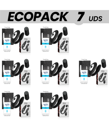 ECOPACK 7 UDS - BRILLY GLAM COUPLE PULSING and VIBRATING CONTROL REMOTO