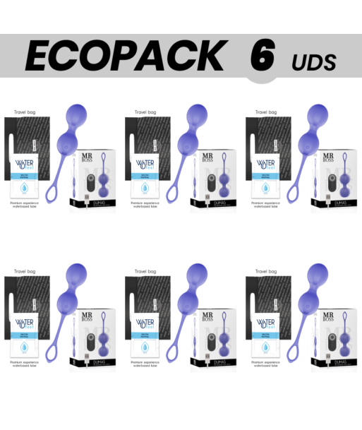 ECOPACK 6 UDS - MR BOSS DUMAS KEGEL BOLAS VIBRADORAS CONTROL REMOTO