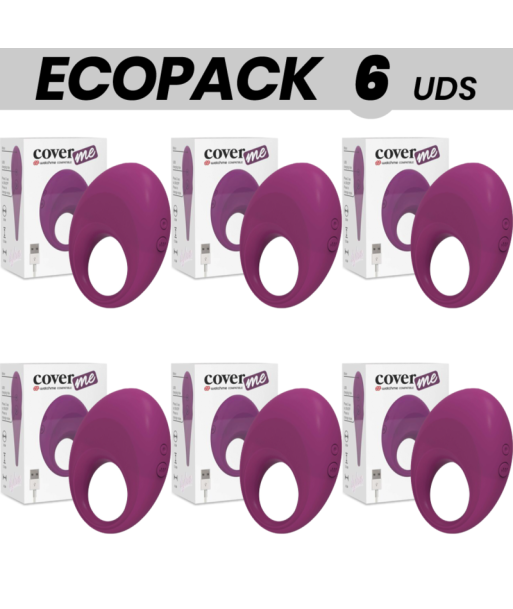 ECOPACK 6 UDS - COVERME DYLAN ANILLO RECARGABLE COMPATIBLE CON WATCHME WIRELESS TECHNOLOGY ECOPACK 6 UDS - COVERME DYLAN ANILLO RECARGABLE COMPATIBLE CON WATCHME WIRELESS TECHNOLOGY