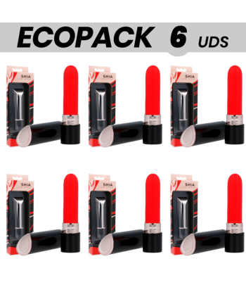 ECOPACK 7 UDS - LIPS STYLE SHIA PINTALABIOS VIBRADOR