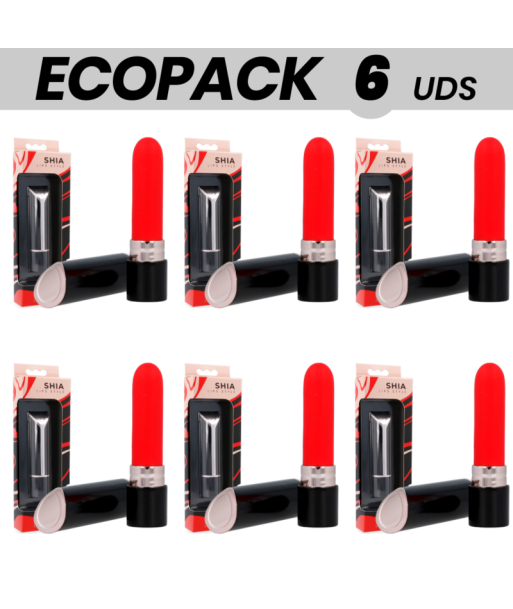 ECOPACK 7 UDS - LIPS STYLE SHIA PINTALABIOS VIBRADOR
