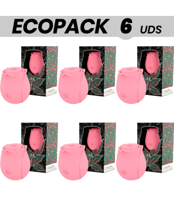 ECOPACK 6 UDS - MIA ROSE ONDAS ESTIMULADORAS CLÍTORIS POR ONDAS EDICIÓN LIMITADA - ROSA