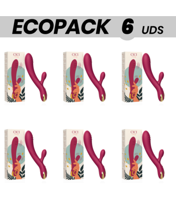 ECOPACK 6 UDS - CICI BEAUTY PREMIUM SILICONE RABBIT VIBRATOR
