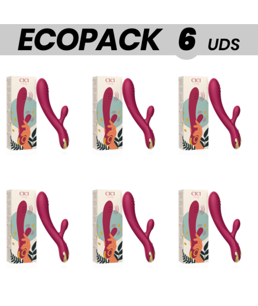 ECOPACK 6 UDS - CICI BEAUTY PREMIUM SILICONE RABBIT VIBRATOR