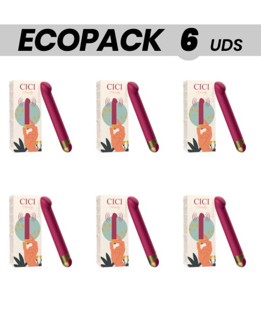 ECOPACK 6 UDS - CICI BEAUTY PREMIUM SILICONE CLIT STIMULATOR