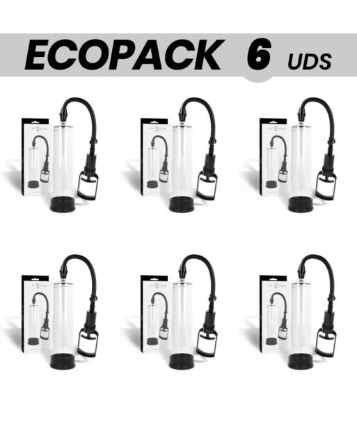 ECOPACK 6 UDS - INTENSE PUMP BOMBA TRANSPARENTE 01