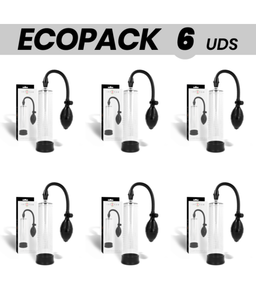 ECOPACK 6 UDS - INTENSE PUMP BOMBA TRANSPARENTE 02 ECOPACK 6 UDS - INTENSE PUMP BOMBA TRANSPARENTE 02