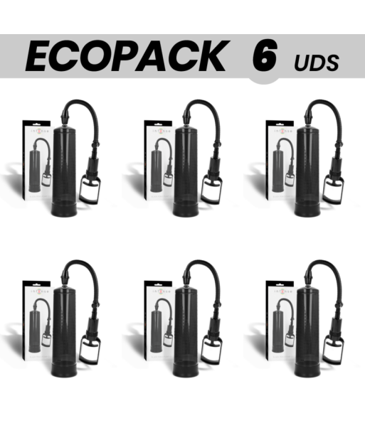 ECOPACK 6 UDS - INTENSE PUMP BOMBA NEGRA 01 ECOPACK 6 UDS - INTENSE PUMP BOMBA NEGRA 01