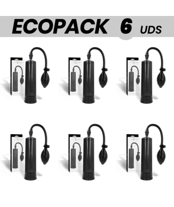 ECOPACK 6 UDS - INTENSE PUMP BOMBA NEGRA 02