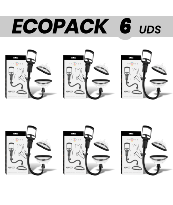 ECOPACK 6 UDS - INTENSE PUMP ONDAS ESTIMULADORAS VAGINA MANUAL MUJER