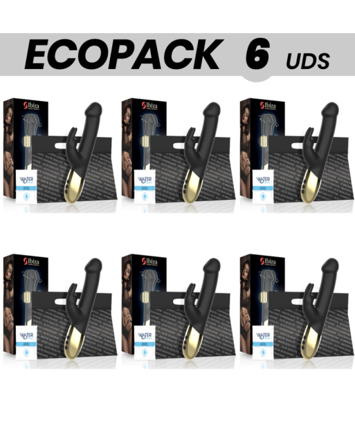 ECOPACK 6 UDS - IBIZA VIBRADOR ROTADOR RABBIT