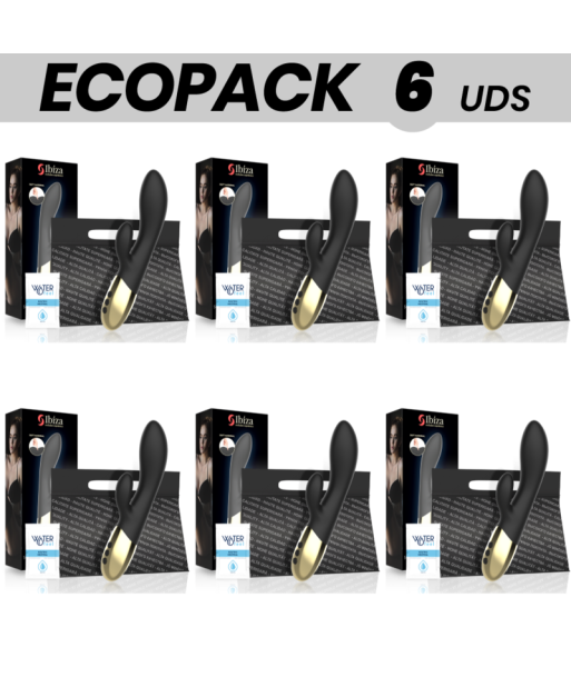 ECOPACK 6 UDS - IBIZA VIBRADOR RABBIT SUPER SUAVE