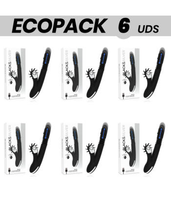 ECOPACK 6 UDS - BLACKandSILVER BUNNY REED UP and DOWN VIBE