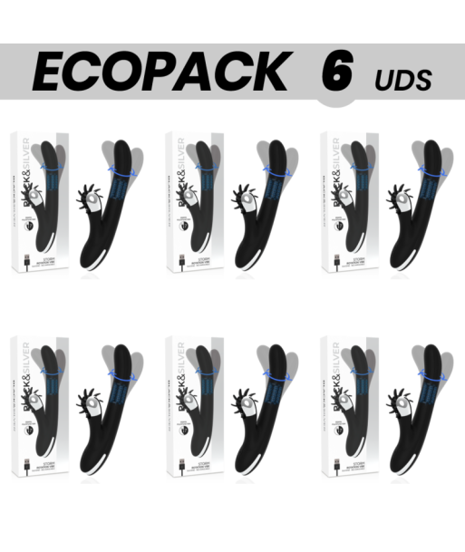 ECOPACK 6 UDS - BLACKandSILVER BUNNY STORM ROTATION VIBE