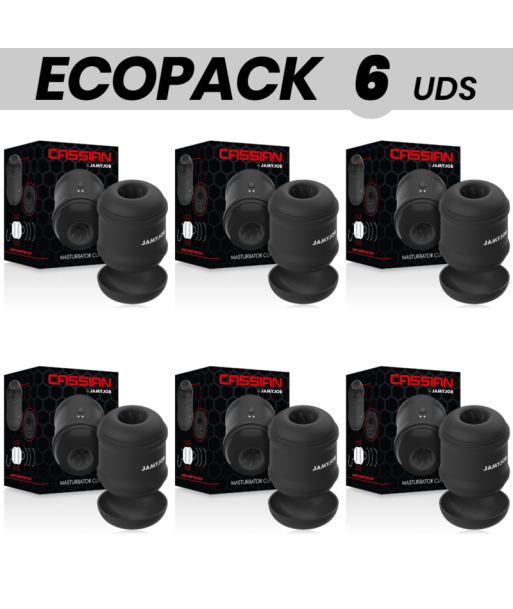 ECOPACK 6 UDS - JAMYJOB CASSIAN MASTURBADOR VIBRADOR