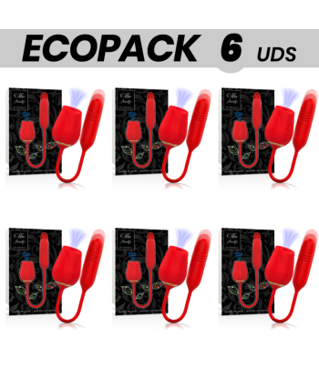 ECOPACK 6 UDS - MIA AMALFI DOBLE PLEASURE ONDAS ESTIMULADORAS UP AND DOWN