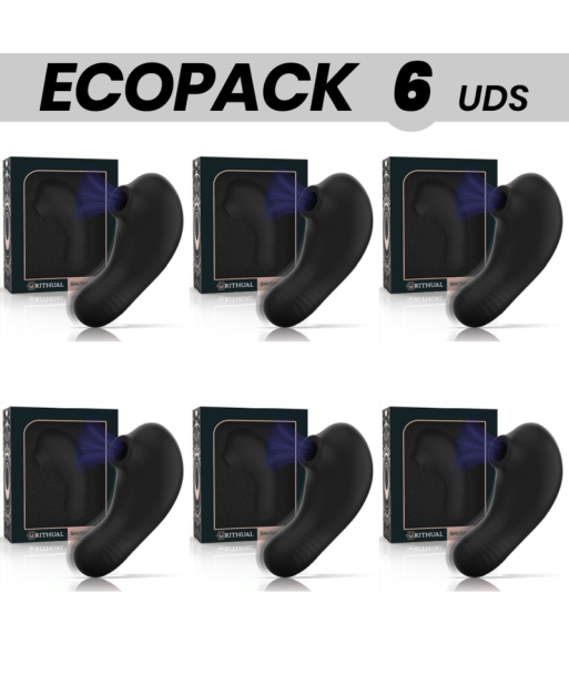 ECOPACK 6 UDS - RITHUAL SHUSHU PRO POCKET ESTIMULADOR CLITORIS 2 POTENTES MOTORES AZABACHE ECOPACK 6 UDS - RITHUAL SHUSHU PRO POCKET ESTIMULADOR CLITORIS 2 POTENTES MOTORES AZABACHE