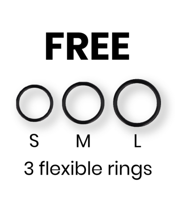 COCK MILLER - ARNÉS AJUSTABLE CON ANILLOS