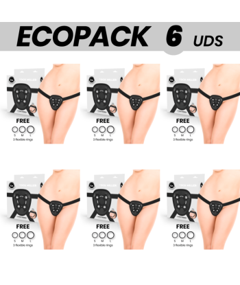 ECOPACK 6 UDS - COCK MILLER ARNES AJUSTABLE CON ANILLOS