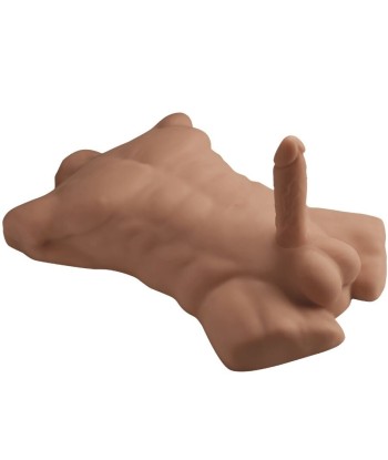 SILEXD - APOLLO L TORSO REALÍSTICO MASCULINO CARAMELO