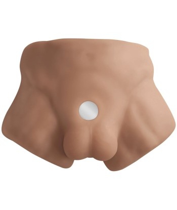 SILEXD - APOLLO S TORSO BAJO REALÍSTICO MASCULINO CARAMELO