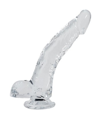 ALIVE - STALLION PENE REALÍSTICO TRANSPARENTE 22 CM