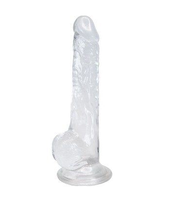 ALIVE - LUSTY PENE REALÍSTICO TRANSPARENTE 18 CM