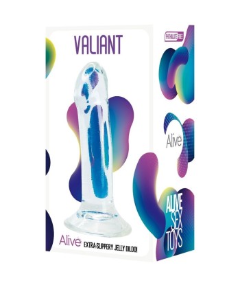 ALIVE - VALIANT PENE REALÍSTICO TRANSPARENTE 16 CM