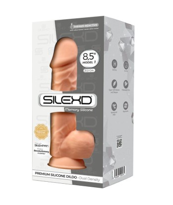 SILEXD - MODELO 1 PENE REALÍSTICO SILICONA PREMIUM SILEXPAN 21.5 CM