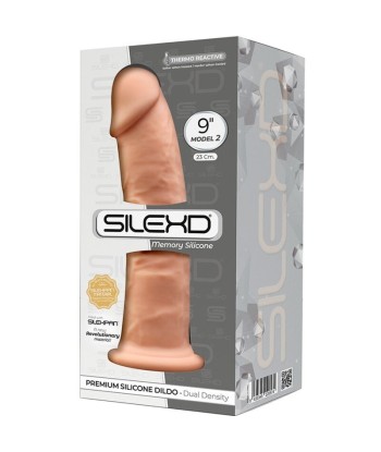 SILEXD - MODELO 2 PENE REALÍSTICO SILICONA PREMIUM SILEXPAN 23 CM